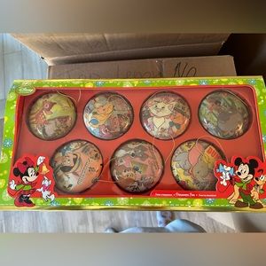 Disney Store Christmas Ornament Set